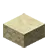 砂岩のハーフブロック