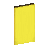 壁付の黄色の旗