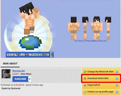 マイクラ スキンの変更方法と配布サイト一覧 Nishiのマイクラ攻略