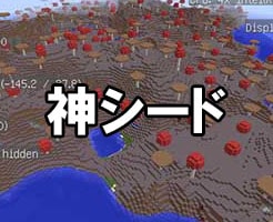 マイクラの神シードとおすすめシード値まとめ 村がすぐ見つかるワールドで遊ぼう Nishiのマイクラ攻略