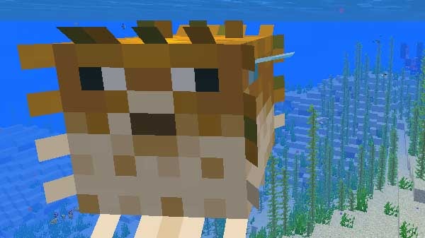 ここへ到着する Minecraft フグ マインクラフトの最高のアイデア